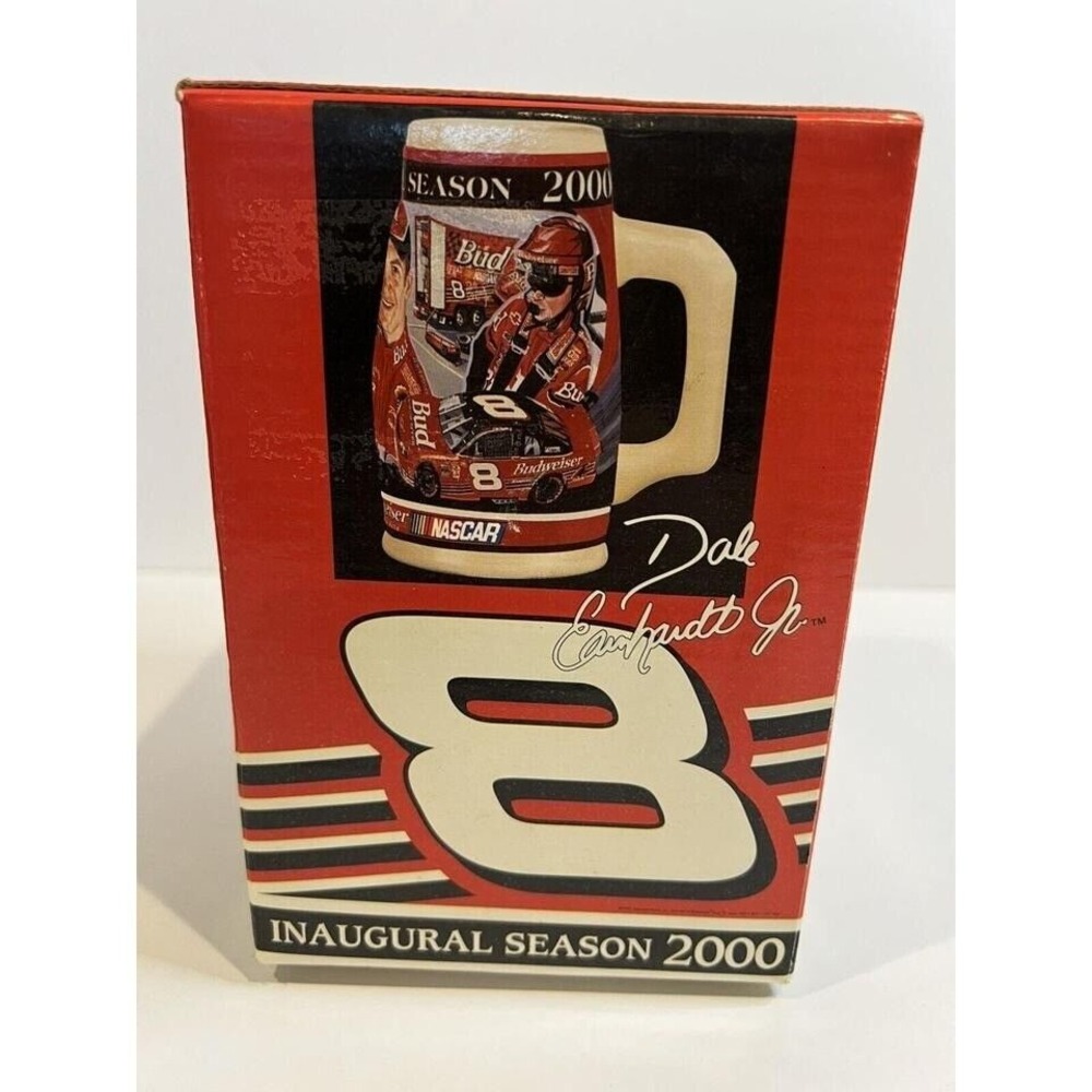 Dale Earnhardt Jr Budweiser Stein Mug New in Box - Picture 2 of 5